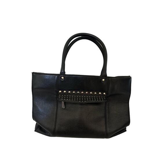 Rebecca Minkoff Morning After Black Studded Tote - Picture 1 of 16